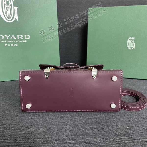 Goyard包 戈雅新款Sagon Mini手提女包 Goyard單肩斜跨女包  glg1020